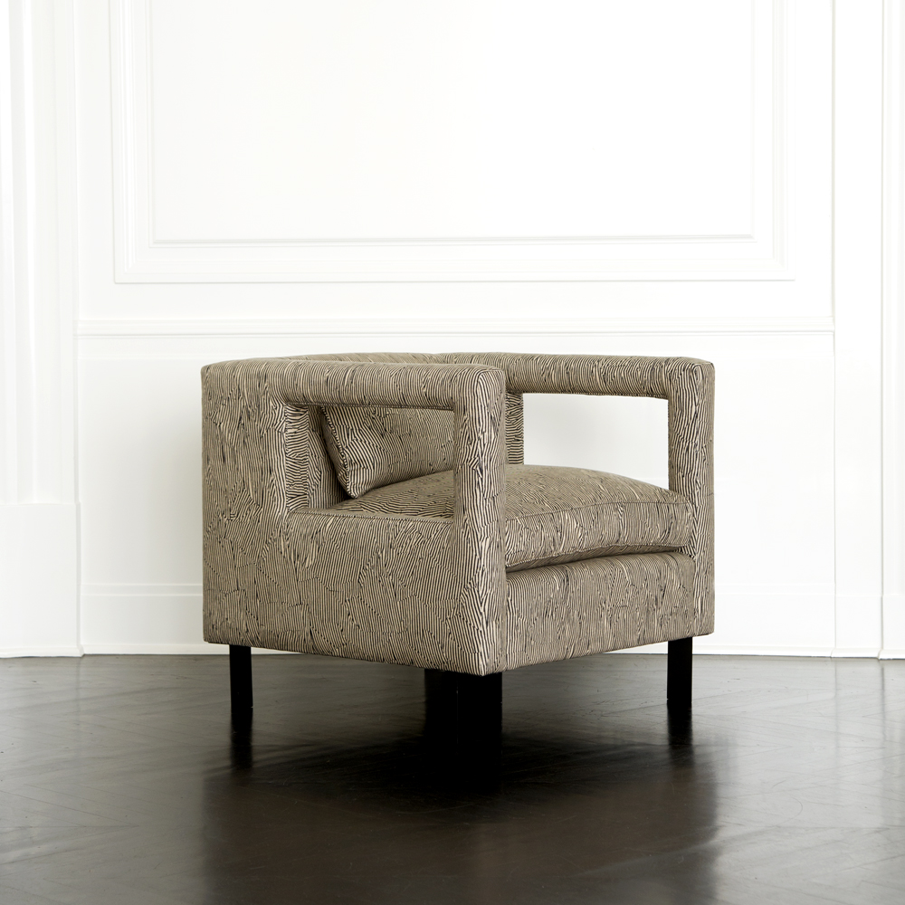 GREYSTONE CLUB CHAIR - CustomFabric image number 0